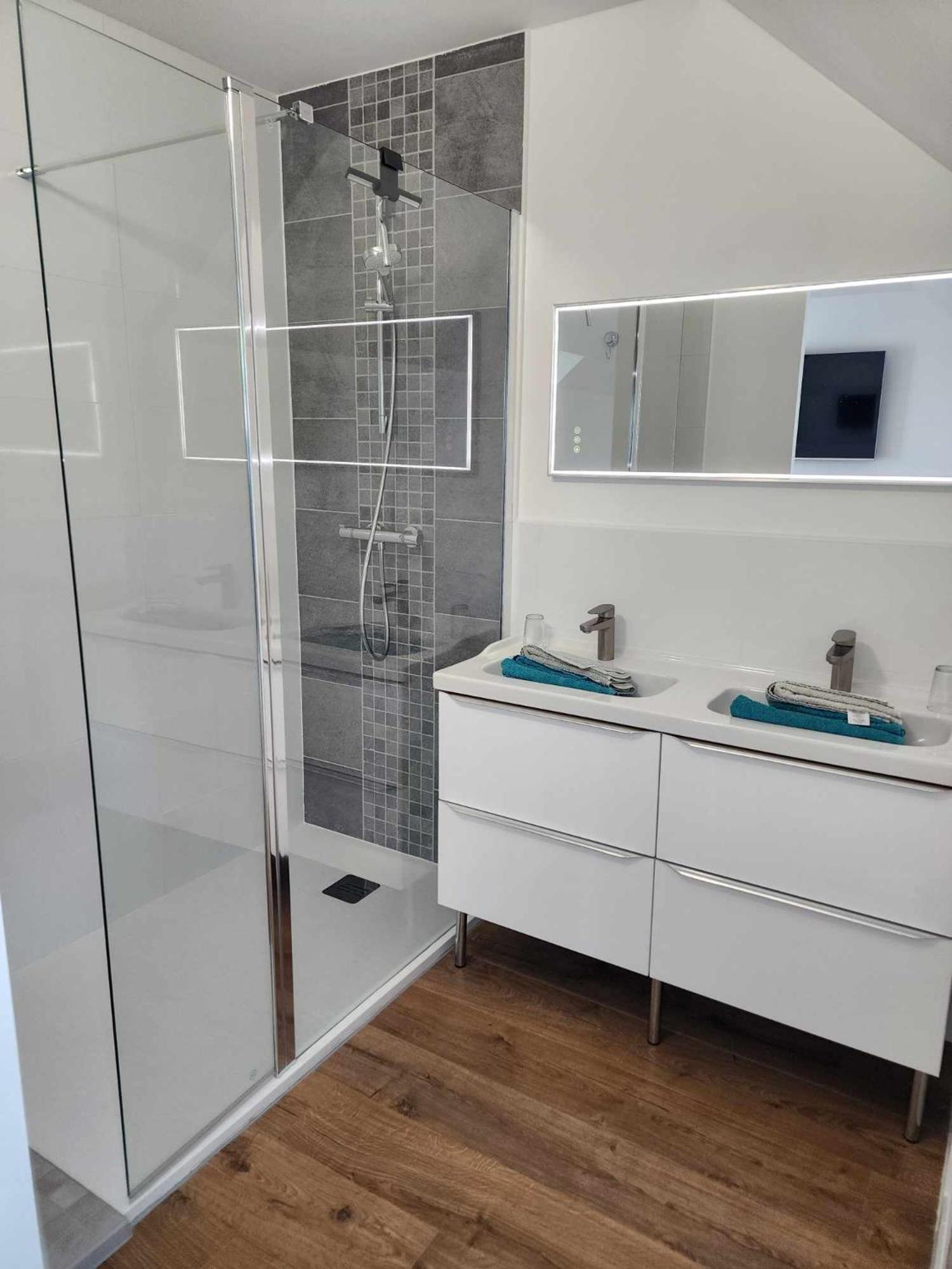 Chambre, Salle De Bain, Toilette, Salon Privatif Sainte-Marie-du-Mont  Dış mekan fotoğraf